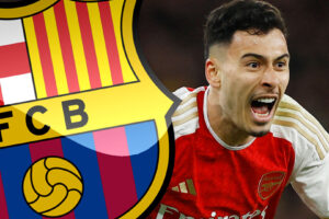 Barcelona nhắm Gabriel Martinelli của Arsenal trong kỳ chuyển nhượng hè