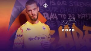 David De Gea Gia Hạn Hợp Đồng Với Fiorentina Đến Năm 2028, Đập Tan Tin Đồn Ra Đi